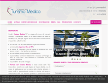 Tablet Screenshot of ilportaledelturismomedico.com